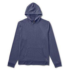 NWT VUORI Austin Hoodie Azure Heather Pullover XL